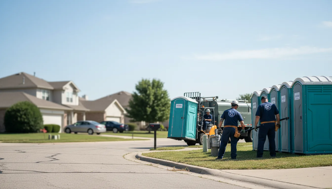 Porta Potty Rental in Marysville, OH near me